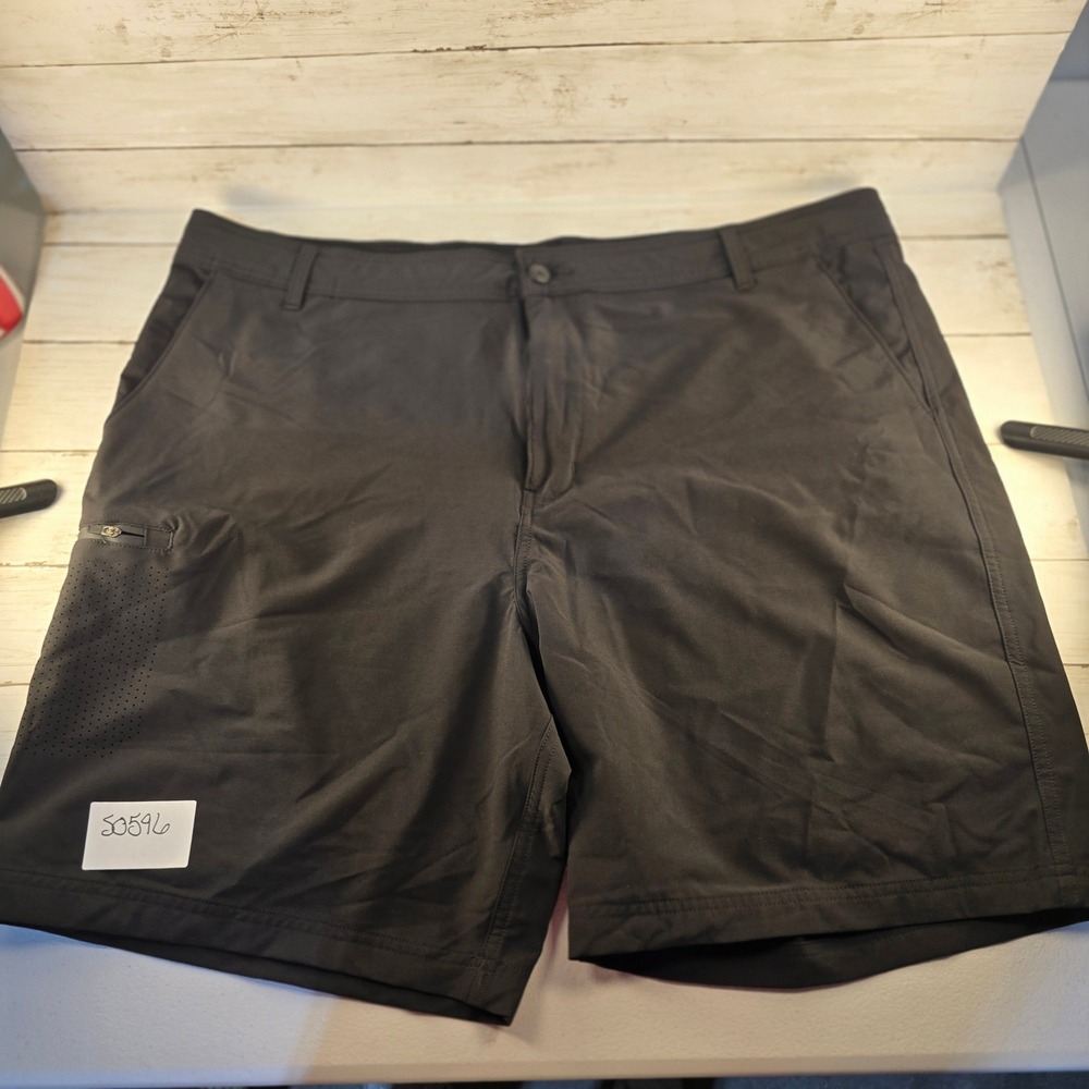 George Mens Wet Dry Performance Hybrid Shorts Black Size 42 GM20121Y Golf Casual
